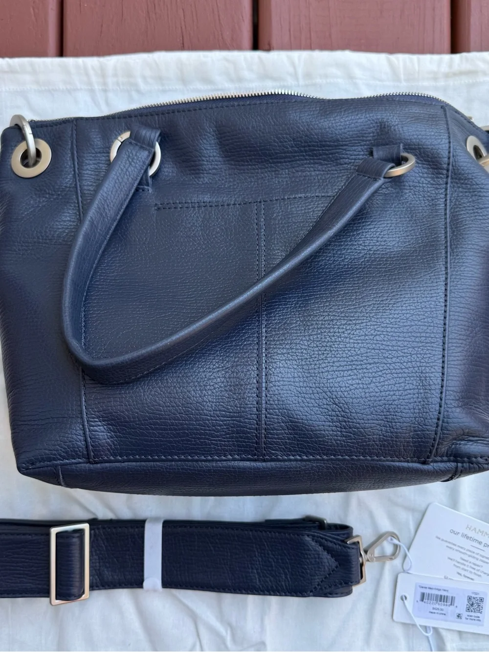 Hammitt Daniel Medium Indigo Navy 2023 Exclusive Limited Satchel Bag NWT RARE